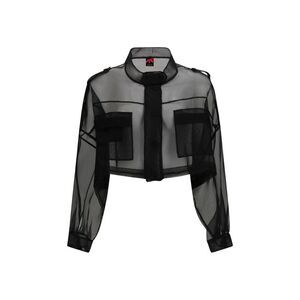 Pinko Women Cropped Jacket With Pockets